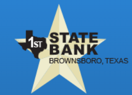 The First State Bank Brownsboro logo