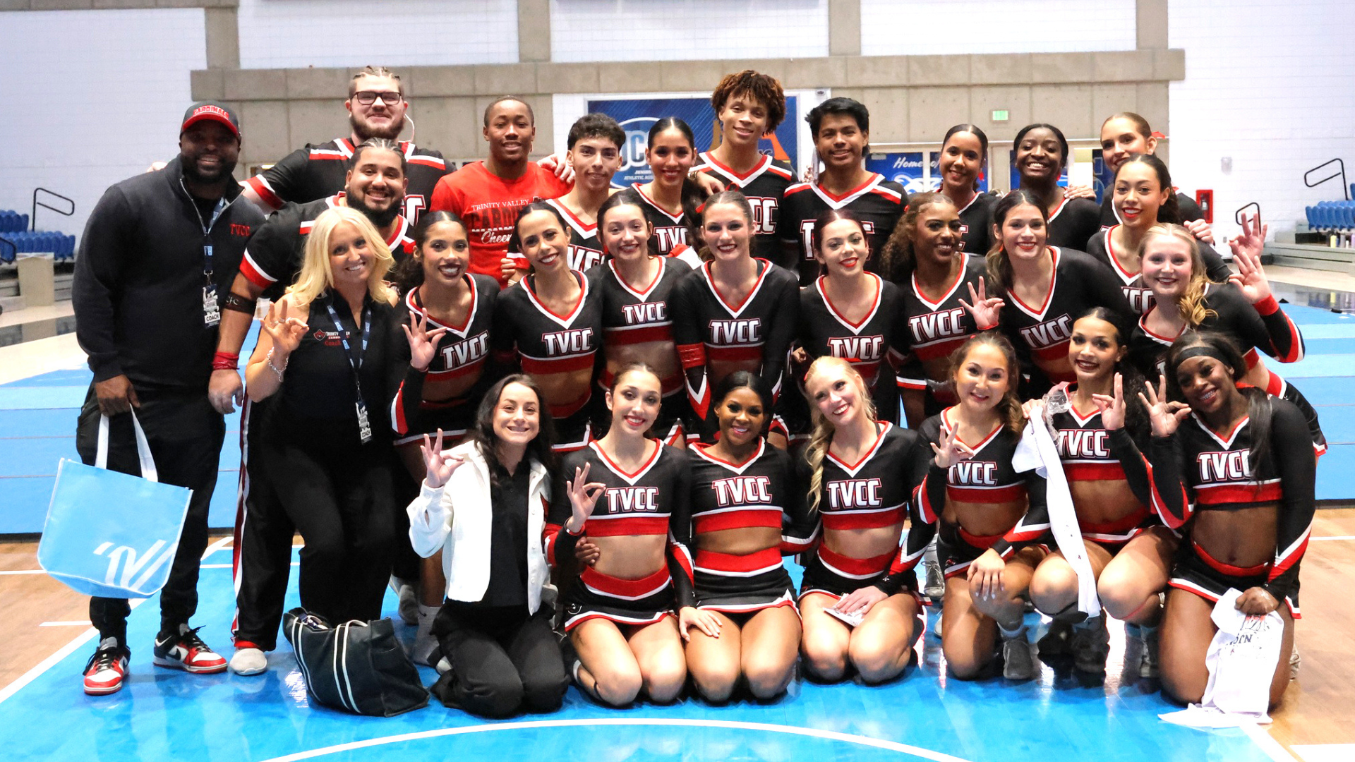 FIRST!: Cardinal Cheer coed team wins it all