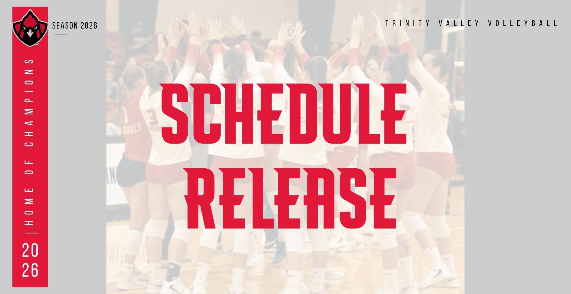Cardinals 2026 Volleyball Schedule Release Announcement